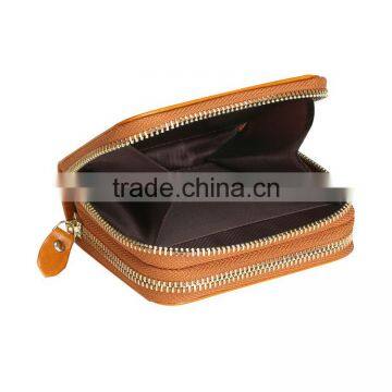 Custom RFID Travel Genuine Leather Wallet for Men photo-3