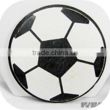 Hot Sell Wood Volley Ball Kids Wall Hanging Toy Handmade And Painted Made in China