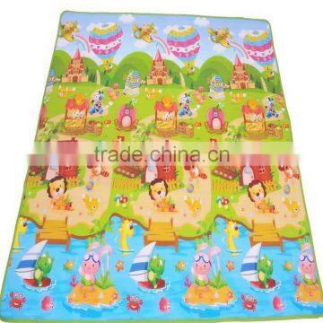 Best quality wood grain portable children crawling play mat