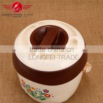 High Quality Eco-friendly 1.8L+4.8L 2pcs Plastic Thermos Lunch Box Set For Hot Food /Food Warmer photo-2