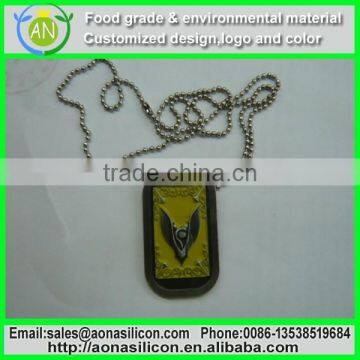 silicone cover military dog tag on wholesale 2015