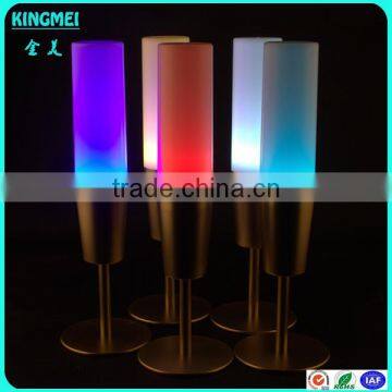 Plastic LED Night Lights Decorative Bar Wireless Rechargeable Table Lamp