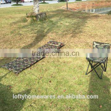 PVC Waterproof Camouflage Military Self Inflating Sleeping Pad With Air Pillow photo-6