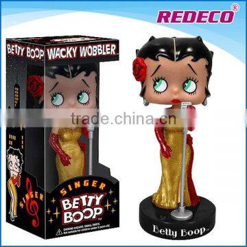 Resin bobble head betty boop