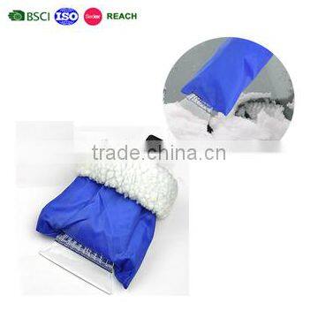 Chinese warm ice scraper with glove,heated ice scraper