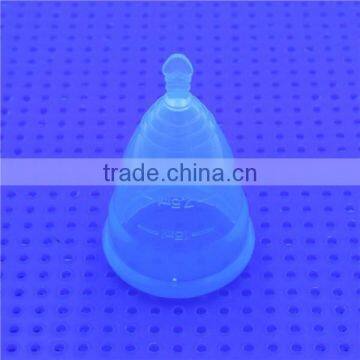 Cheap 100% Soft Medical Grade Silicone Menstrual Cups Reusable Lady Menstruation Cups photo-2