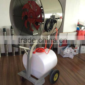 summer cooling water mist blower for Poultry use