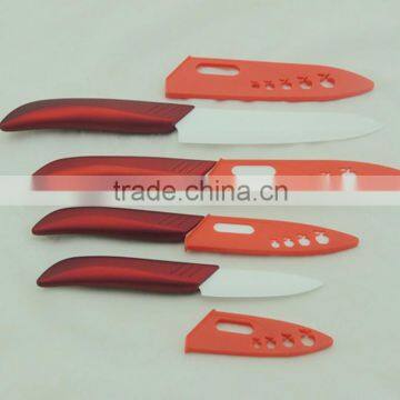 Hot Selling Eco-Friendly 3", 4", 5", 6" Cheap Ceramic Knives Set JF018 photo-4
