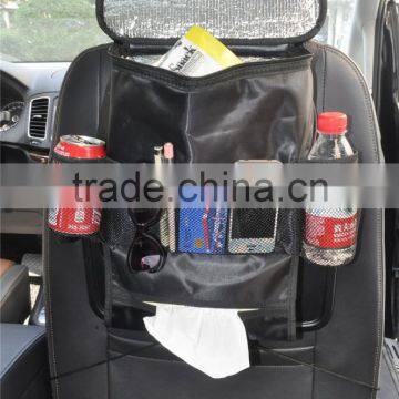 Car Seat Back Organizer With Cooler Bag , Car Hanging Travel Bag photo-2