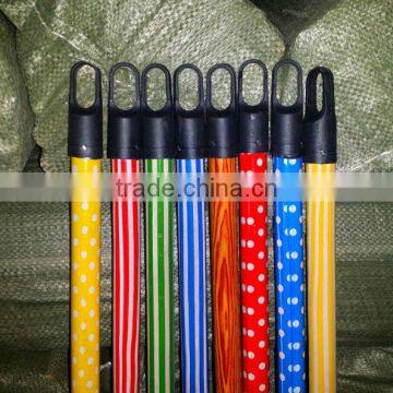 pvc cover wooden handle for broom ,wooden broom stick,brush handle