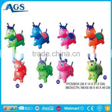 6 Colors Inflatable Cow Pvc Toy Animal for You Selection photo-4