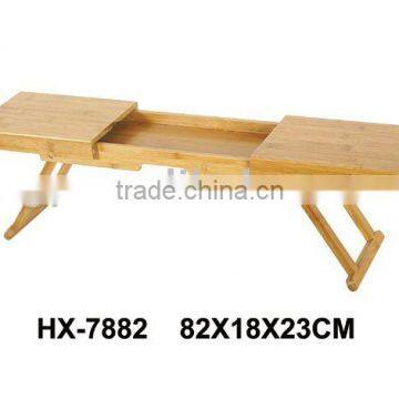 bamboo foldable serving tray