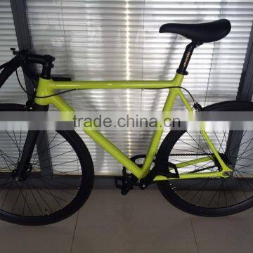 Aluminum Fixed Gear Bike With Carbon Fork photo-2