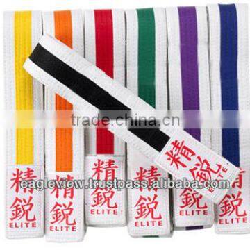 Dual Colour Cotton Belts/DOUBLE COLOUR BELTS FANCY BELTS customer logo