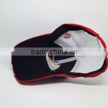 High Quality Golf Sandwich Mesh Cap With 3D Embroidery Sports Baseball Cap photo-5