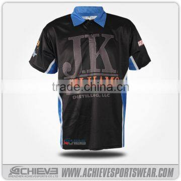 2016 custom sublimated bangladesh polo shirt