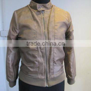 Pu Leather Jacket Design Ladies pu Leather Material photo-5