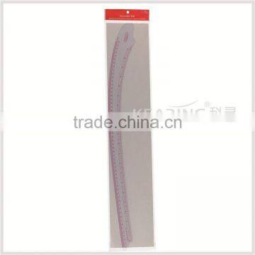 Kearing 55cm & 20'' PVC Vary Form Curves ( Sandwich Line) / Garment Curve Ruler # 6301 photo-3