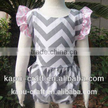 Hot Sales Chevron Rompers for Little Baby Clothes photo-2