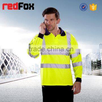 Ansi Reflective Safety T-shirt Reflex Mine Safety Red T-shirts Polo Cheap Safety T-shirt photo-5