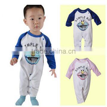 Printed Autumn Wear Long Sleecustomized Infant Organic Cotton Wholesale Newborn Cheap Baby Clothes photo-6