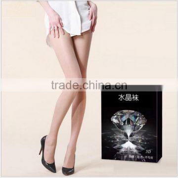 Crystal stockings thin tights with pantyhose invisibility socks