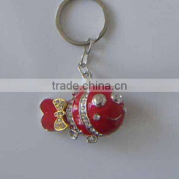 Fashion key chain ,keychain jewelry ,alloy diamond jewely