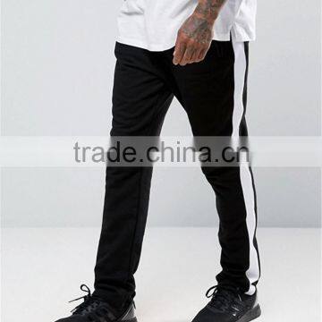 Men Sportswear Apparel Taper Waistband Gym Jogger Pants Wholesale Sweatpants Mens Joggers With Stripe photo-3