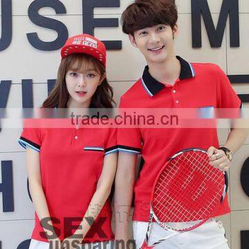 High Quality Good Sale China Factory Cheap Cotton Couples Polo Shirt photo-2