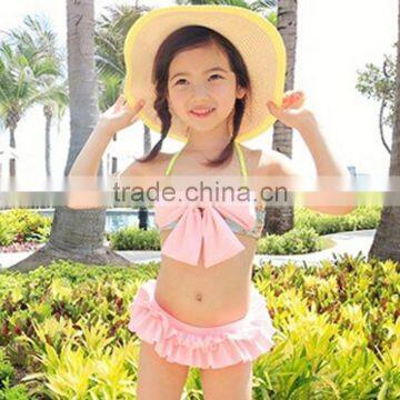 S13723A Cute Kids Girls Swimwear 2016 Cheap Children Swimwear photo-3