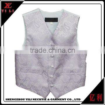 Custom New Design Cheap Bulk Sale Men Dress Vest photo-2