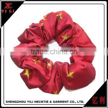 High Quality Polyester Elastic Hair Scrunchie Wholesale photo-3