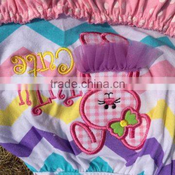 2015 Easter Romper Baby Romper With Tutu Dress Sleeveless With Matching Headband and Necklace Set photo-2