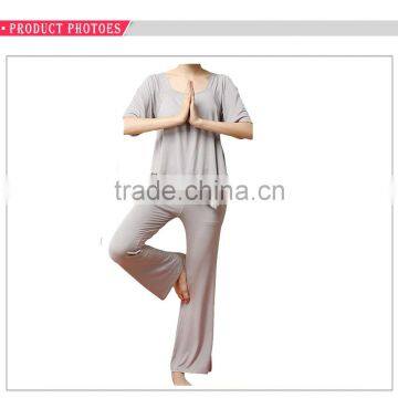 OEM Nylon Spandex Sexy Ladies Fitness Suit Sportswear Fashion Yoga Wear photo-2