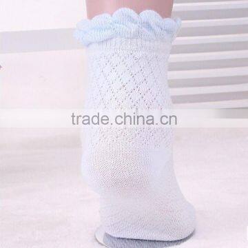 Multi-color Hollow Jacquard Children Summer Socks photo-4