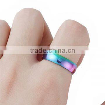 Stainless Steel Unadjustable Rings Multicolor photo-3