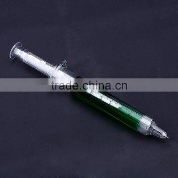 Syringe Ballpoint Pen Promotional Injection Plastic Ballpoint Pen photo-3
