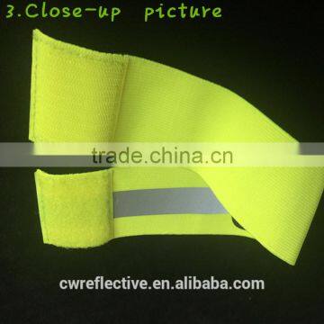 new products in China market hi vis Tracker reflective projector wristband