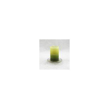 Green Pillar Craft Candle (RC-278)