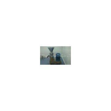 304 SUS Horizontal Colloid Mill Machine / Colloid Grinder Water Cooled