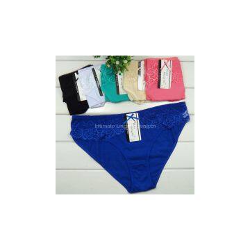 2015 New Laced Bikini Cotton Panties Spandex Lady Brief Underpants Women Underwear Girl Knickers Hot Lingerie Intimate photo-3