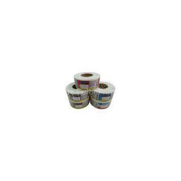 Glossy Self Adhesive Paper Labels , Custom Printing Flavor Labels For E - Liquids Flavor