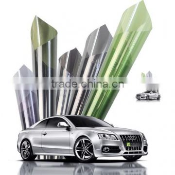 35%-50% anti-IR car window tint metalized film for car glass