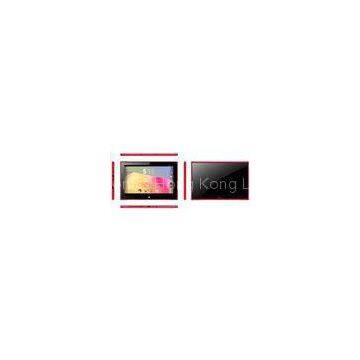 10.1 Inch Intel Based Tablet Black / Red / White Win 8 Dual Camera tablet