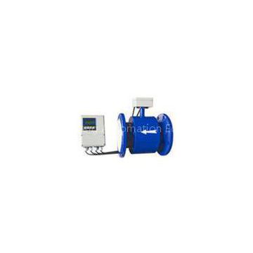 high performance Flanged Split Electromagnetic Flow Meter with RS 485