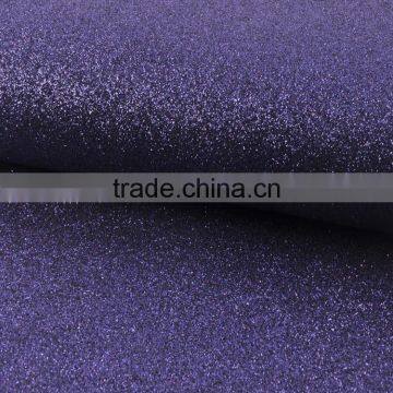 factory supply sparkly glitter fabric for bags