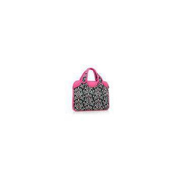 Silk Screen Monogrammed Neoprene Laptop Sleeve Tote for Samsung Anti-shock