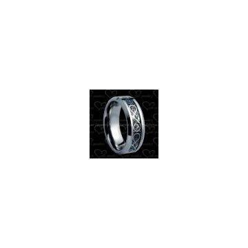 Tungsten finger ring