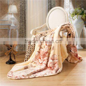 2017 high quality fashion design super soft cloud blanket