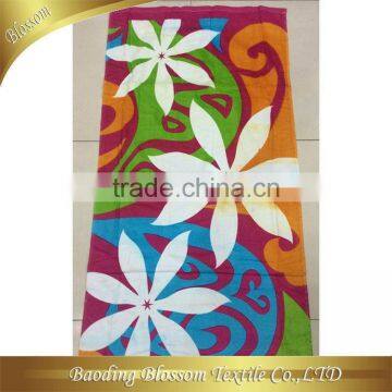 China suppliers 100% cotton hot sexi girl photos printing beach towel